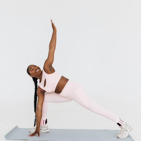 ROSE RIOT FLOW SET (Sports Bra) - UNLMTD Active + Lounge