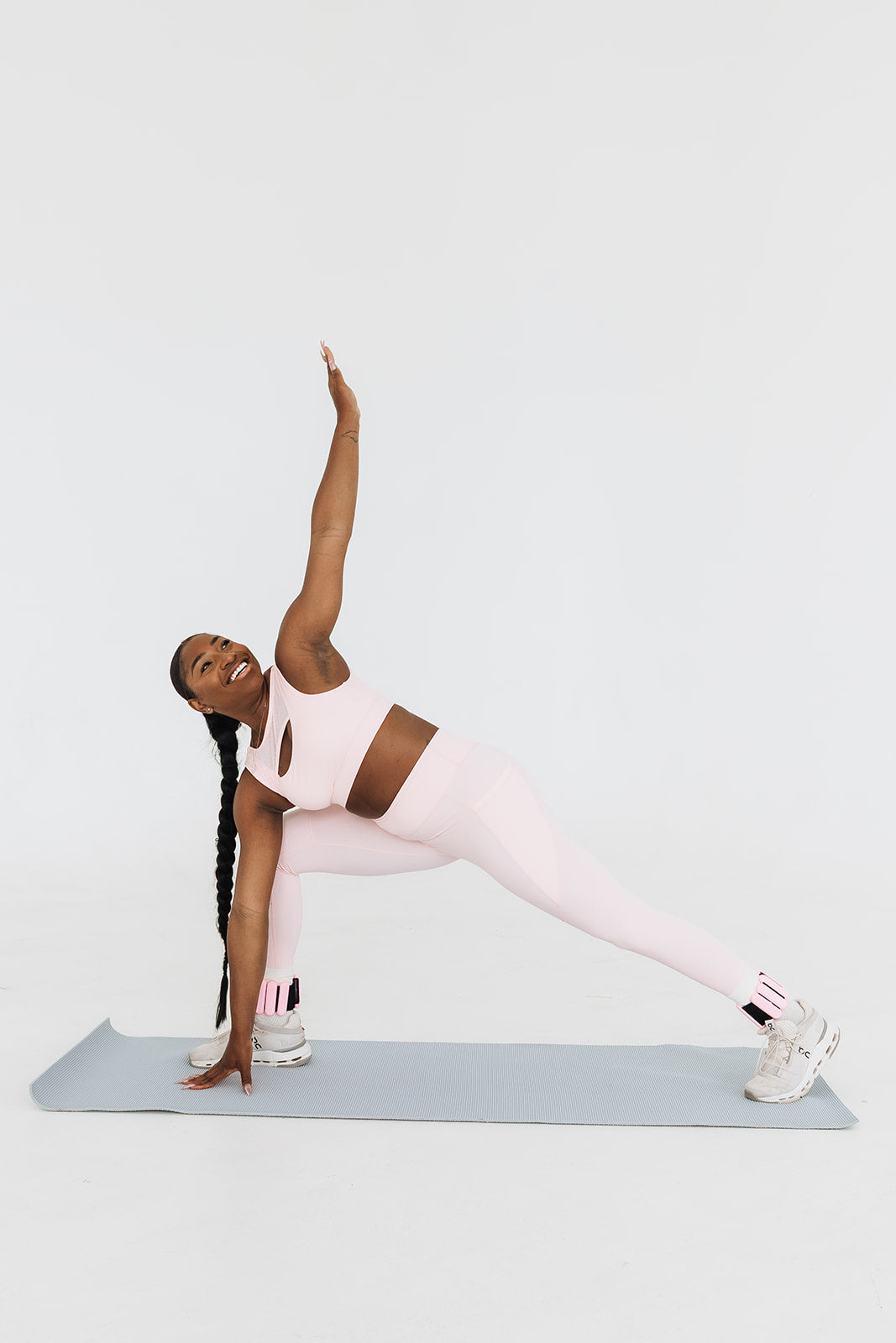 ROSE RIOT FLOW SET (Sports Bra) - UNLMTD Active + Lounge