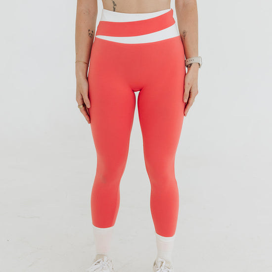 PEACH BLAZE CORE AXIS SET (Leggings) - UNLMTD Active + Lounge