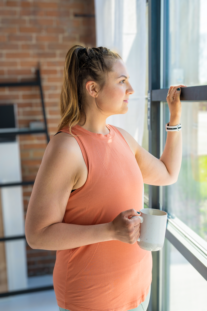 UNLMTD Raw Edge Tangerine Flow Tank - UNLMTD Active + Lounge